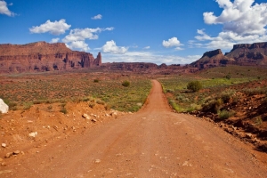 路径 峡谷 岩石 沙漠 moab utah 4k壁纸 3840x2160