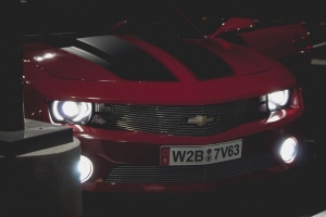 雪佛兰camaro 前视图 大灯 前保险杠 4k壁纸 3840x2160