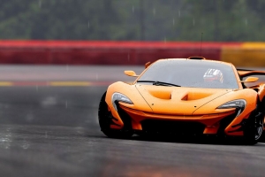 3840x2160  mclaren p1 gtr mclaren p1 mclarren 跑车 赛车 正面壁纸 背景