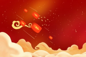 大年三十大气红包红色banner