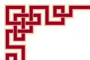中式古典花纹边框图案