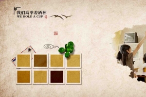怀旧校园照片墙致青春课堂学生上课海报背景