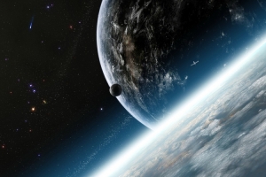 宇宙banner图，星球