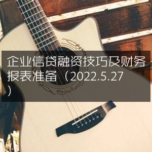 2022企业信贷融资攻略，财务报表准备与技巧解析