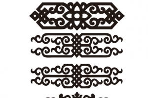 矢量新疆花纹素材
