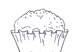 素描蛋糕