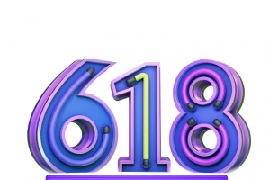618 C4D建模艺术字