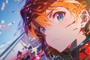 Asuka 明日香 3440x1440带鱼屏动漫壁纸