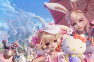 王者荣耀公孙离 蜜橘之夏 小乔 Hello Kitty 星元套装海报4k壁纸