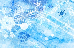 冰雪创意banner背景图