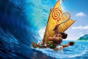 海洋奇缘Moana 莫阿娜 毛伊5K壁纸