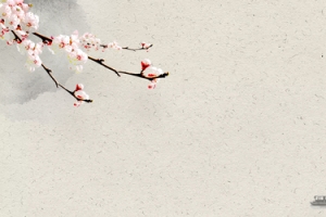 复古中国风水墨banner背景