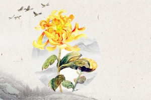 重阳佳节山水节日banner