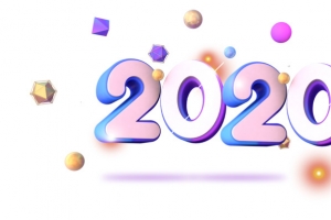 春节2020漂浮元素光效