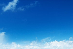 蓝色大海浪花拍打沙滩背景