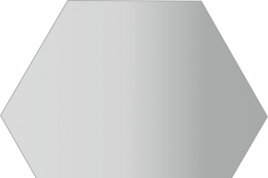 六边形 银色渐变