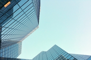 现代感高楼背景