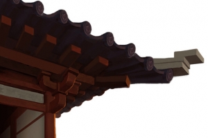 屋檐阁楼中国风建筑