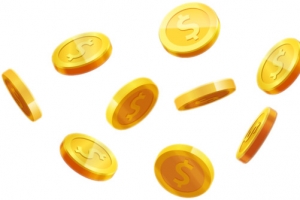 矢量金融金币PNG图片