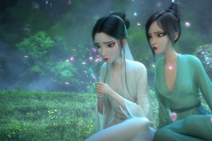 白蛇2小青和小白 无水印3440x1440带鱼屏壁纸