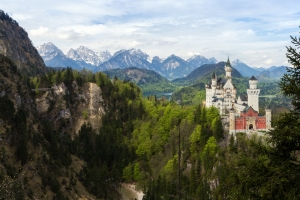 德国巴伐利亚新天鹅堡3840x2160风景壁纸