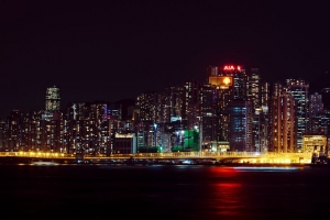 建筑 灯光 夜晚 桥梁 城市 4k壁纸 3840x2160