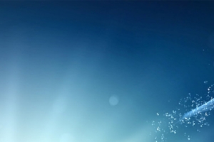 淘宝烟雾蓝色星星海报banner