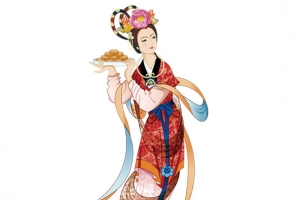 中秋节嫦娥奔月