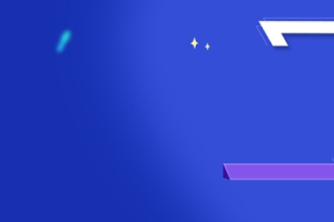 电商渐变科幻蓝色背景海报banner