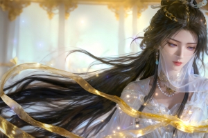 紫灵 冰清玉洁《凡人修仙传》4k壁纸3840x2160