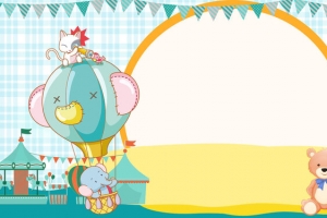 儿童节卡通可爱玩具banner