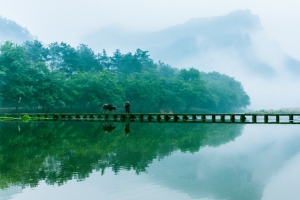 美丽中国山水风景3440x1440高清壁纸