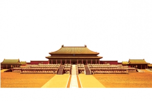 金色大气故宫