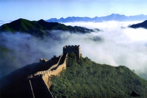 长城云海风景摄影5K壁纸
