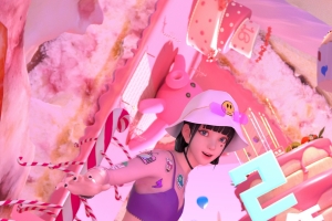 集原美2周年生日快乐4k手机壁纸2160x3840