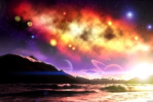 绚丽星辰繁星银河宇宙