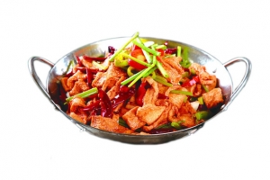 干锅千页豆腐 美食