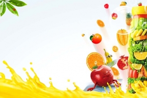 水果果汁激情狂欢banner