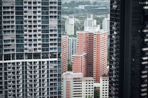 建筑 摩天大楼 鸟瞰图 建筑 城市 4k壁纸 3840x2160