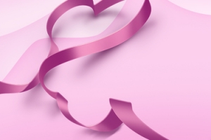 情人节浪漫丝带背景海报banner