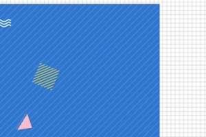 几何格子夏季促销banner背景
