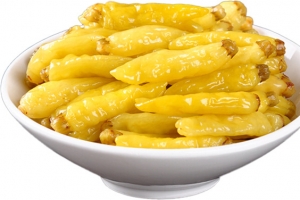 一盘美味的泡椒