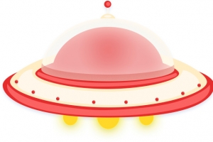 太空中宇宙飞船