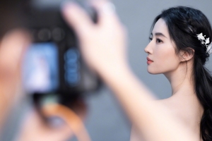 刘亦菲侧脸4k高清壁纸3840x2160