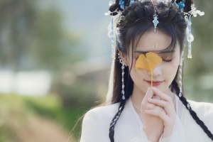 长月烬明 白鹿古装剧照 4k美女电脑壁纸