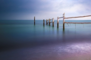 海边风景3440x1440高清壁纸