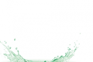 绿色水波