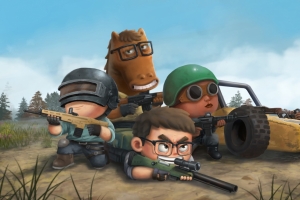 绝地求生pubg 可爱Q版4K游戏壁纸