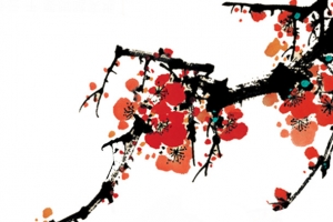 中国风梅花
