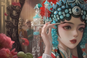 纸嫁衣 戏子美女 3440x1440带鱼屏壁纸